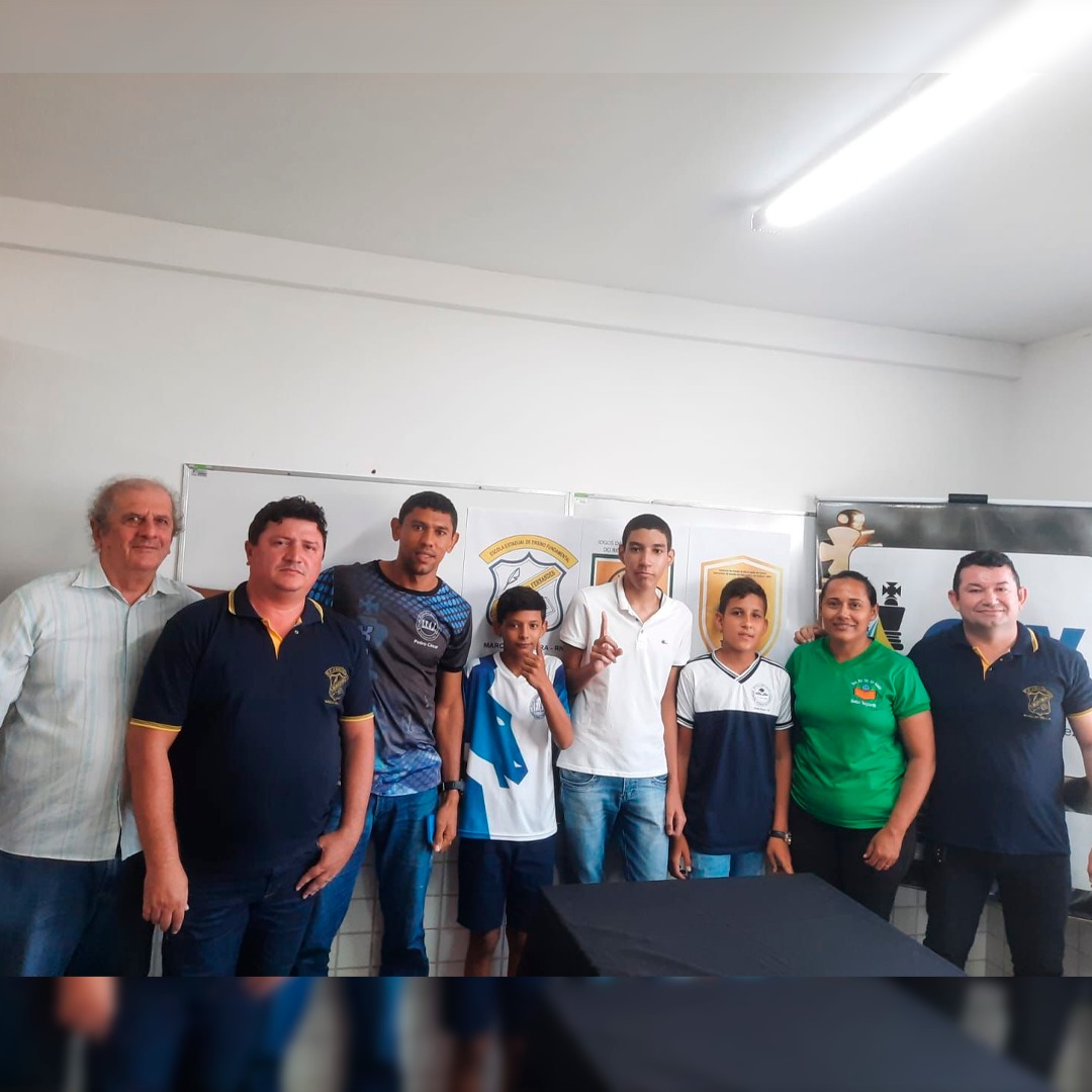 NOSSO ALUNO, AUGUSTO ACIOLE, VENCE COMPETIÇÃO DE XADREZ EM MARCELINO VIEIRA