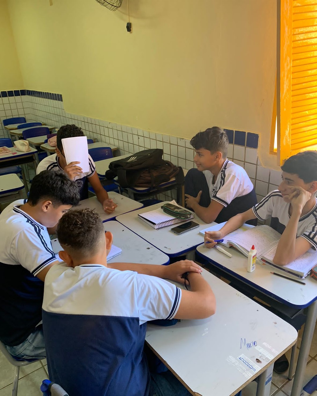 PROGRAMA SAÚDE NA ESCOLA É REALZIADO NA ESCOLA ESTADUAL OTONIEL TOMAZ DE ALMEIDA