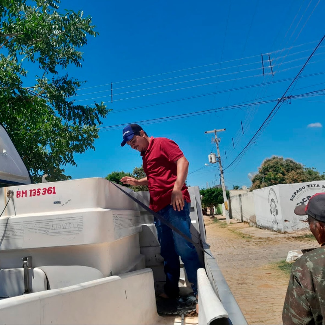 PREFEITURA DE MESSIAS TARGINO REALIZA ENTREGA 10 MIL ALEVINOS