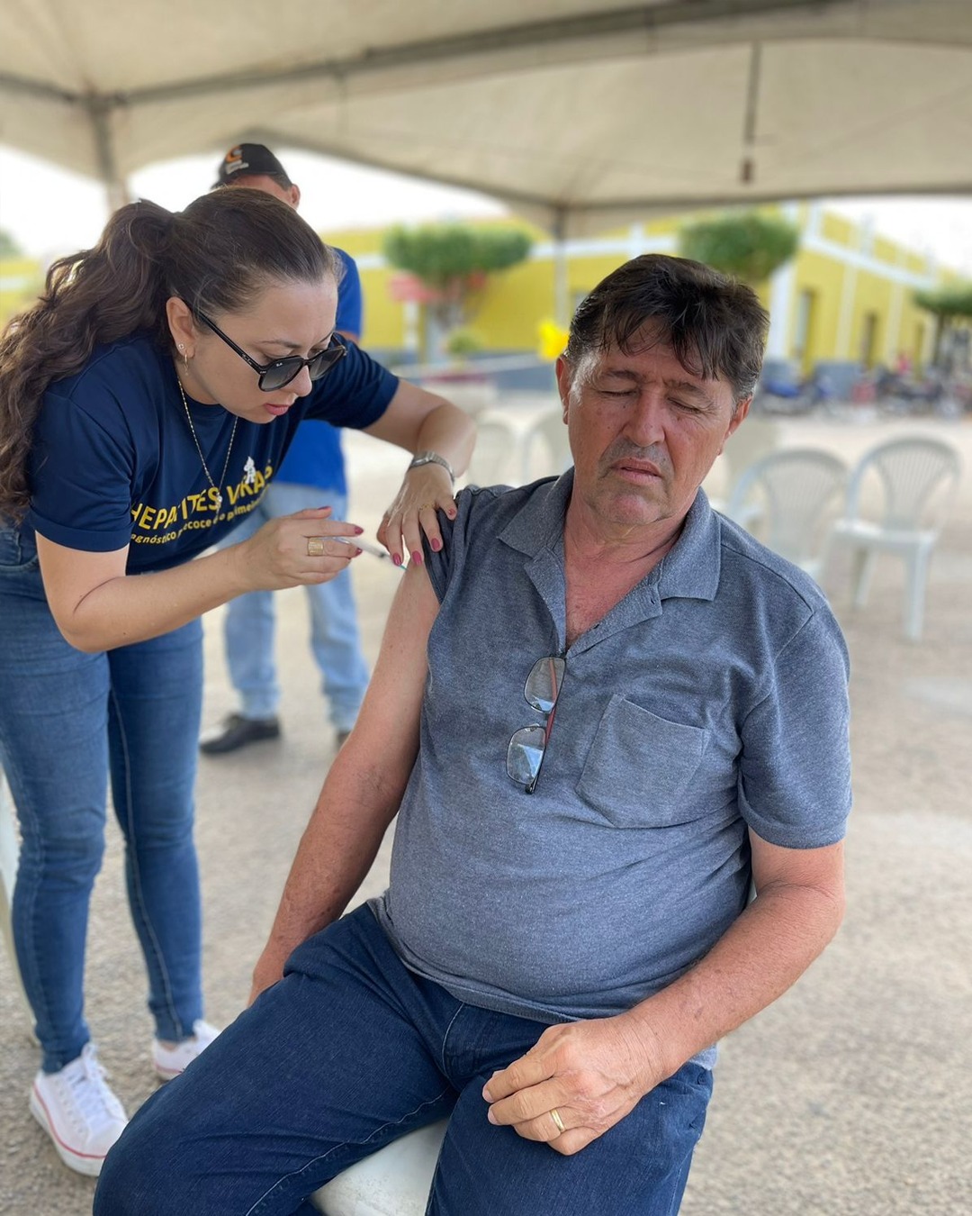 PREFEITURA REALIZA FEIRA DA SAÚDE EM ALUSÃO AO JULHO AMARELO