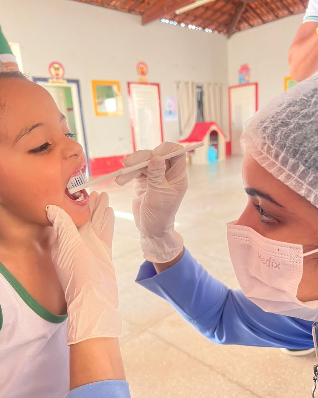 PREFEITURA REALIZA AÇÃO NA CRECHE MARIA CÂNDIDA DA CONCEIÇÃO, DANDO CONTINUIDADE A 11ª SEMANA DO BEBÊ