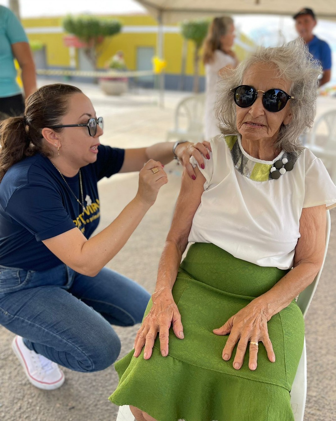 PREFEITURA REALIZA FEIRA DA SAÚDE EM ALUSÃO AO JULHO AMARELO