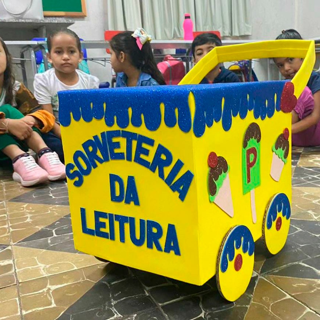 ESCOLA MUNICIPAL PROFESSOR JÚLIO BENEDITO REALIZA PROJETO "PRÁTICAS DE LEITURA DE ESCRITA".