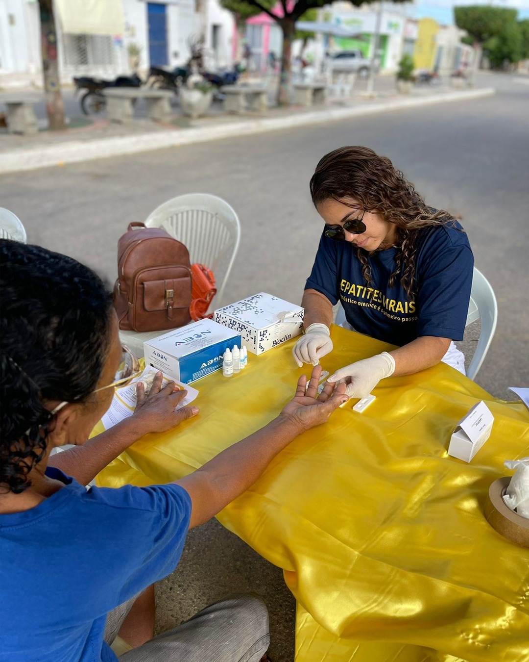 PREFEITURA REALIZA FEIRA DA SAÚDE EM ALUSÃO AO JULHO AMARELO