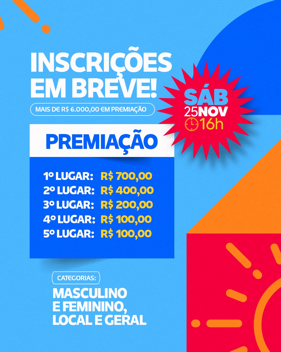 III CORRIDA DE NOSSA SENHORA DAS GRAÇAS