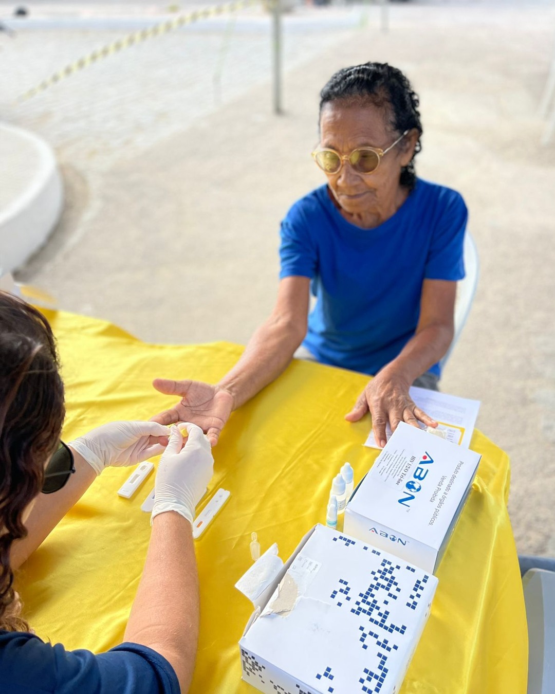 PREFEITURA REALIZA FEIRA DA SAÚDE EM ALUSÃO AO JULHO AMARELO