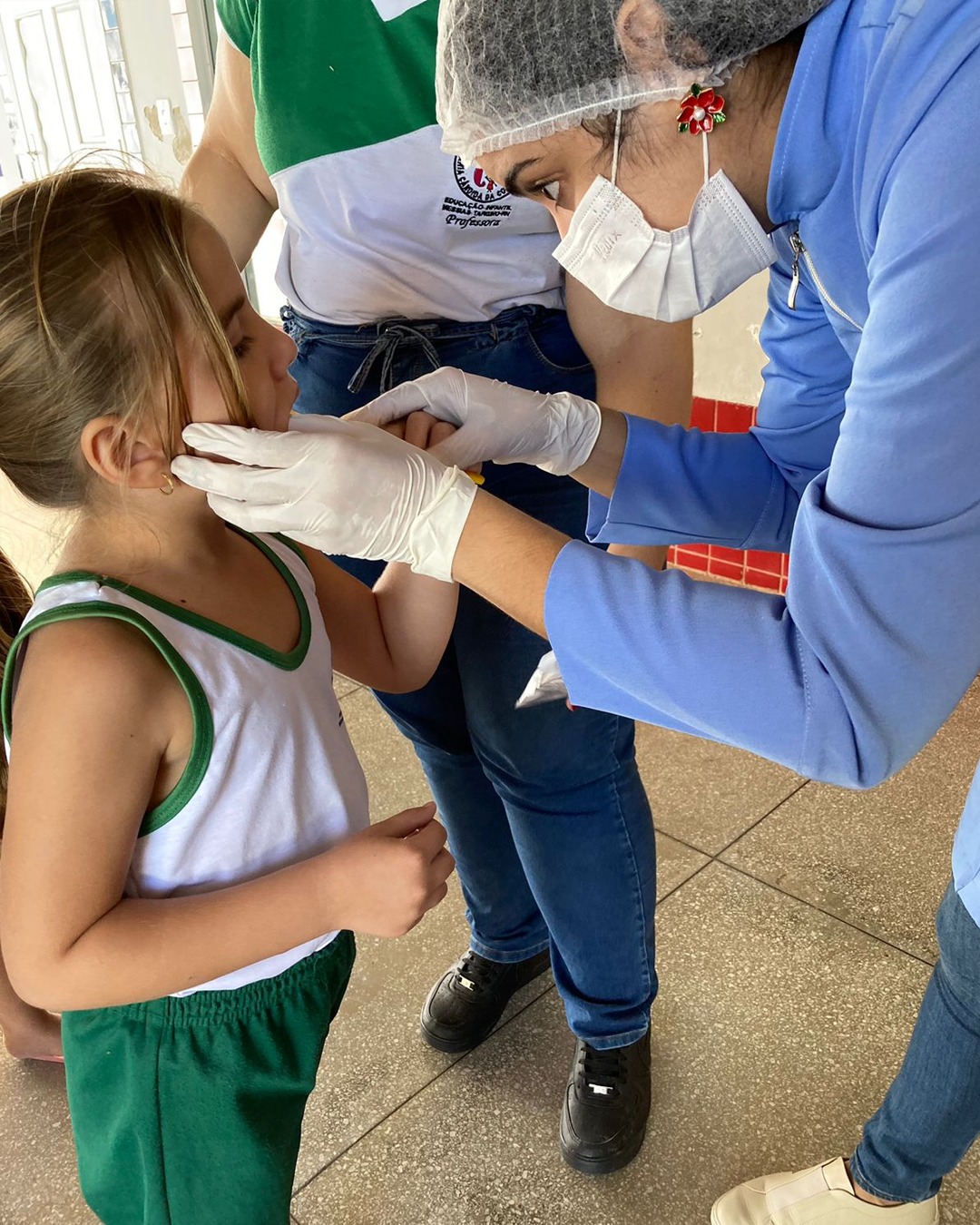 PREFEITURA REALIZA AÇÃO NA CRECHE MARIA CÂNDIDA DA CONCEIÇÃO, DANDO CONTINUIDADE A 11ª SEMANA DO BEBÊ