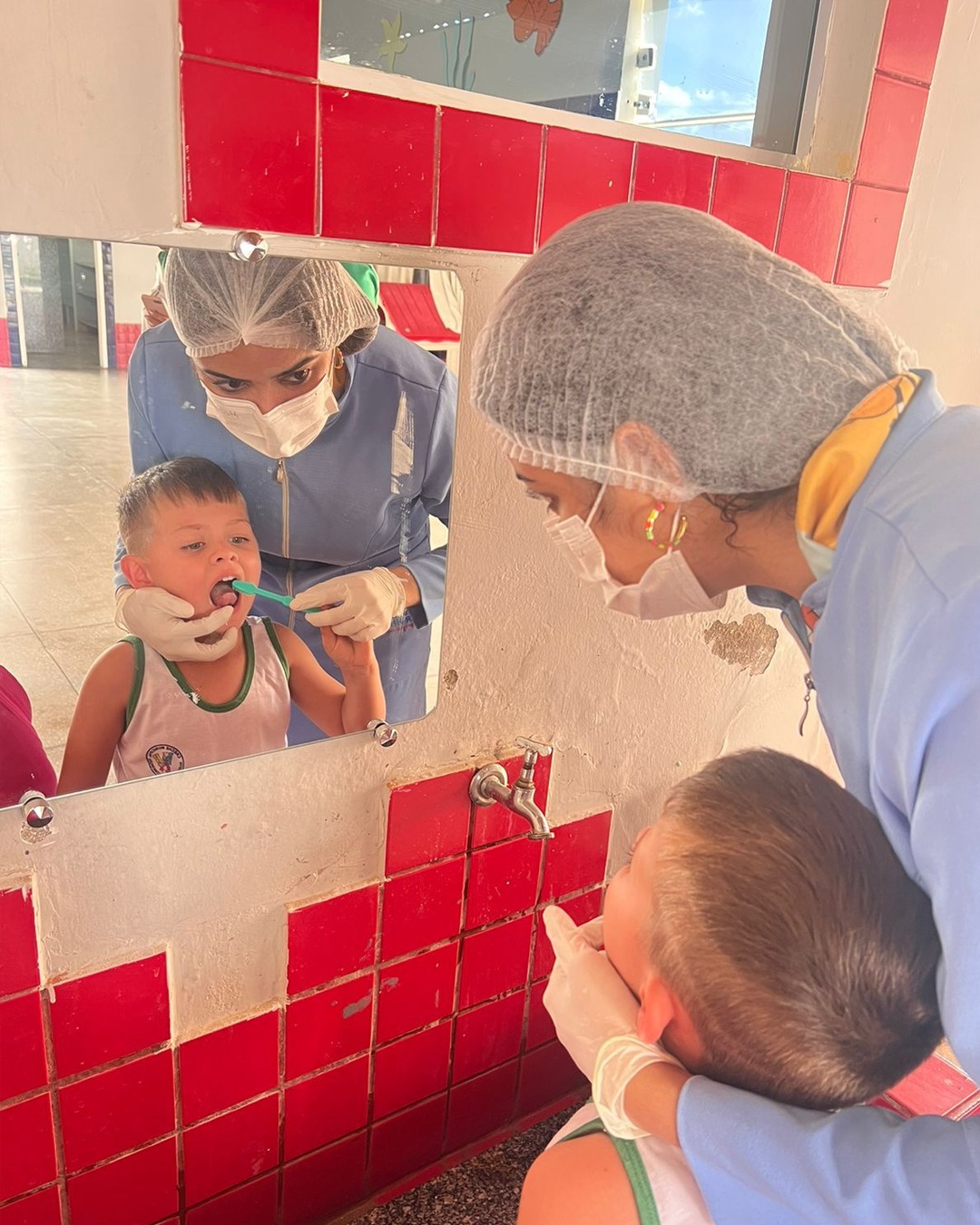 PREFEITURA REALIZA AÇÃO NA CRECHE MARIA CÂNDIDA DA CONCEIÇÃO, DANDO CONTINUIDADE A 11ª SEMANA DO BEBÊ