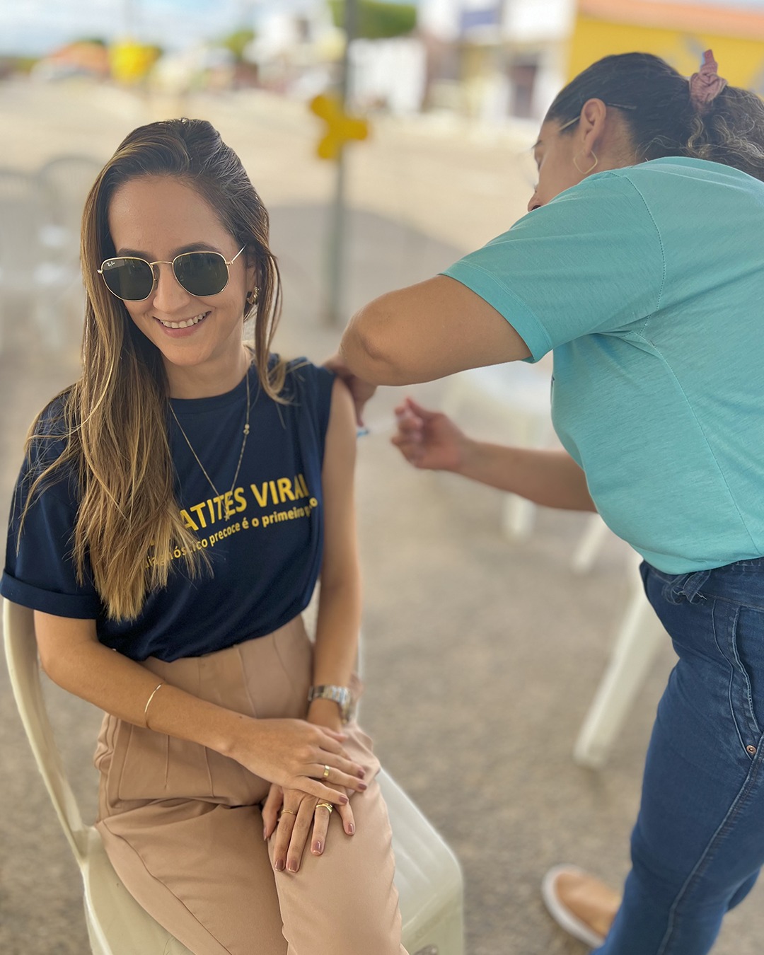 PREFEITURA REALIZA FEIRA DA SAÚDE EM ALUSÃO AO JULHO AMARELO