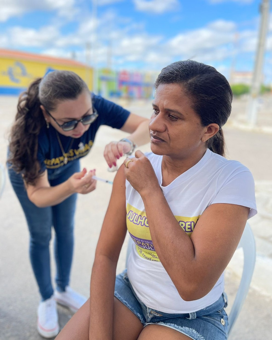 PREFEITURA REALIZA FEIRA DA SAÚDE EM ALUSÃO AO JULHO AMARELO