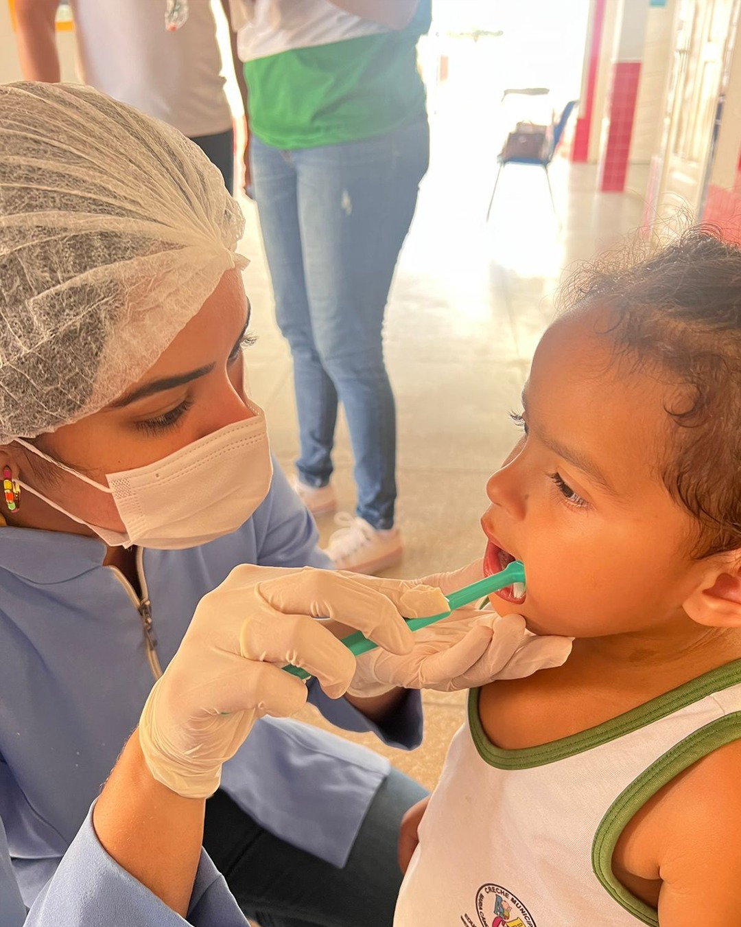 PREFEITURA REALIZA AÇÃO NA CRECHE MARIA CÂNDIDA DA CONCEIÇÃO, DANDO CONTINUIDADE A 11ª SEMANA DO BEBÊ