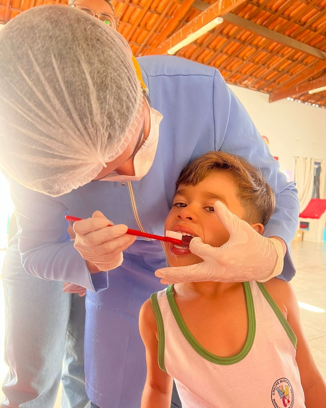 PREFEITURA REALIZA AÇÃO NA CRECHE MARIA CÂNDIDA DA CONCEIÇÃO, DANDO CONTINUIDADE A 11ª SEMANA DO BEBÊ