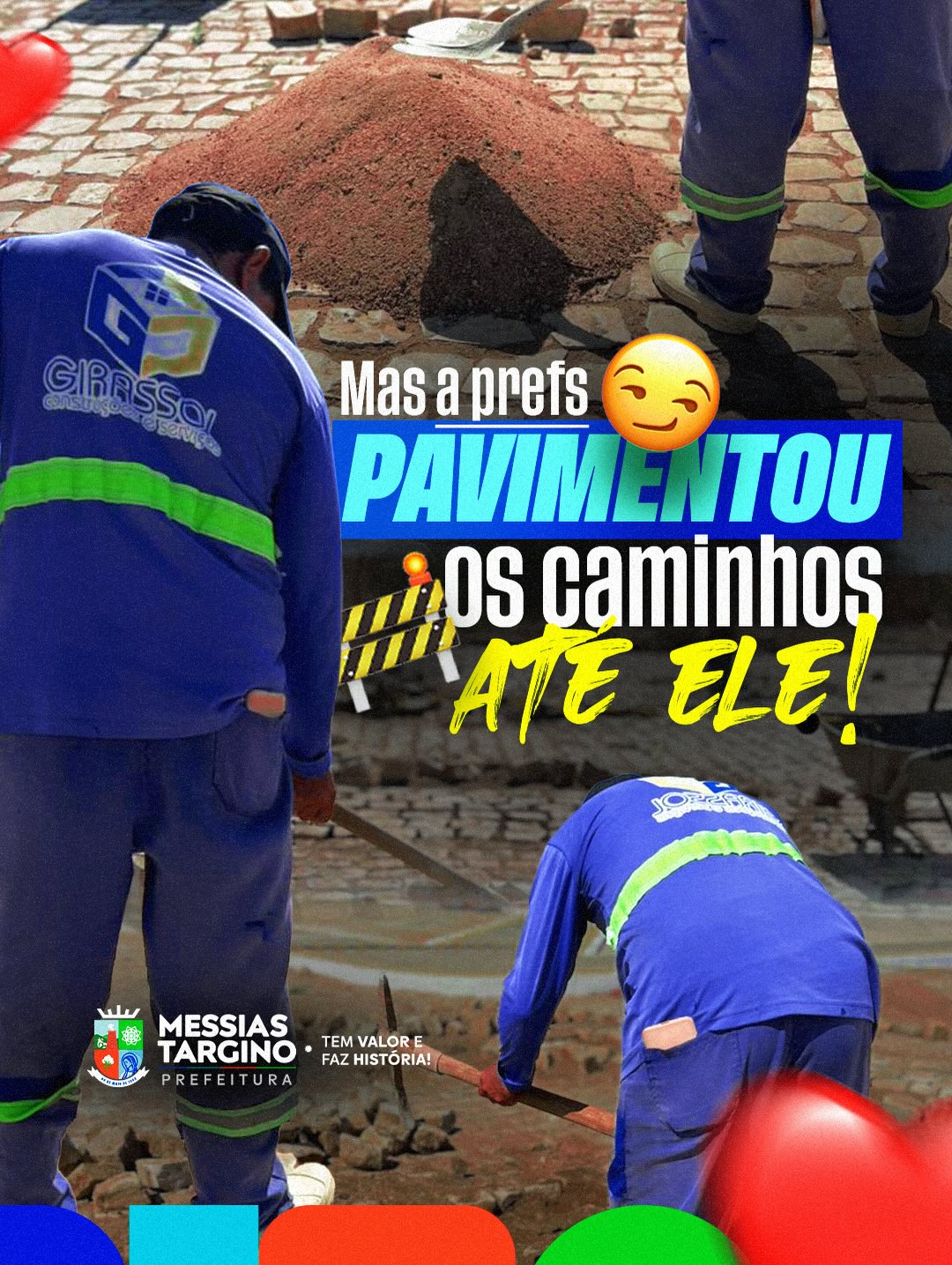 TAPA-BURACOS EM AÇÃO!