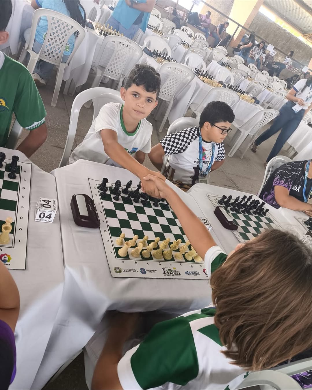 Messienses brilhando no Circuito Escolar de Xadrez da Serra de Santana!