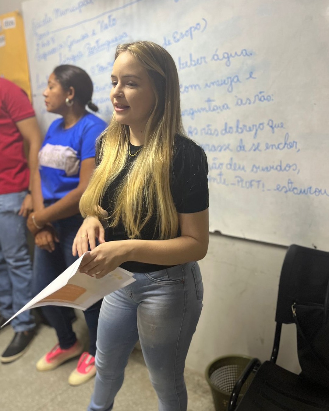 PREFEITURA DE MESSIAS TARGINO REALIZA AÇÃO COM DENTISTA, NUTRICIONISTA E ENFERMEIRA NA ESCOLA MUNICIPAL PROF. JÚLIO BENEDITO