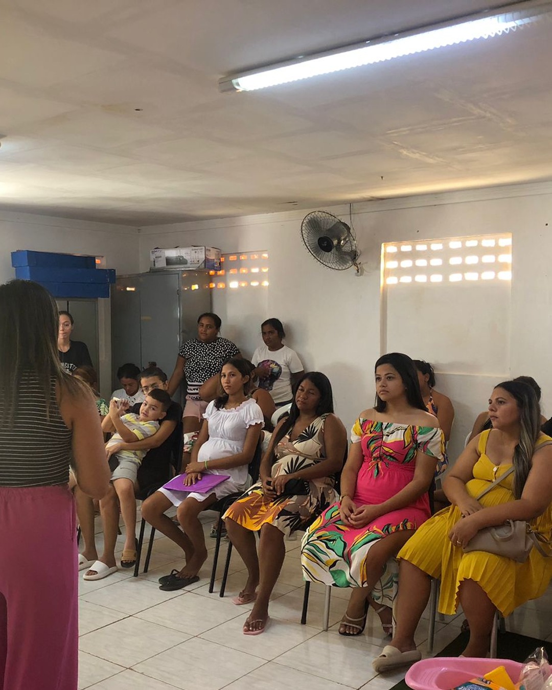 PREFEITURA REALIZA MAIS UM ENCONTRO COM AS GESTANTES DO GRUPO "NASCER BEM"