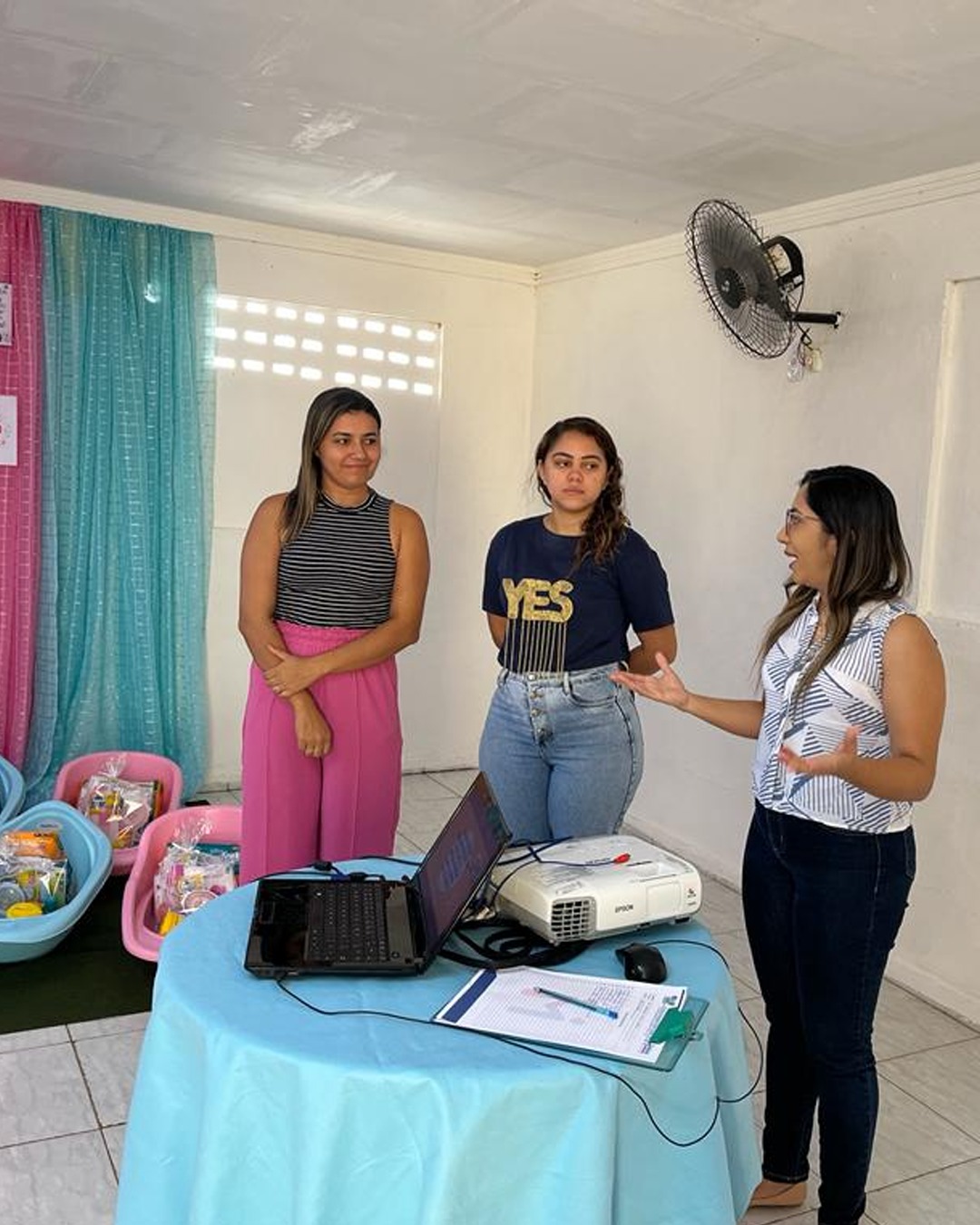 PREFEITURA REALIZA MAIS UM ENCONTRO COM AS GESTANTES DO GRUPO "NASCER BEM"