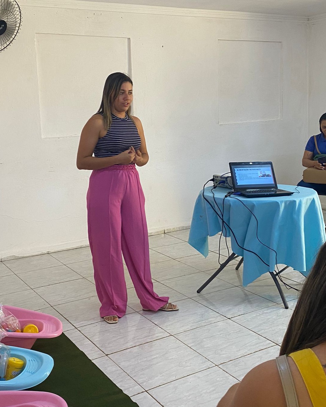 PREFEITURA REALIZA MAIS UM ENCONTRO COM AS GESTANTES DO GRUPO "NASCER BEM"