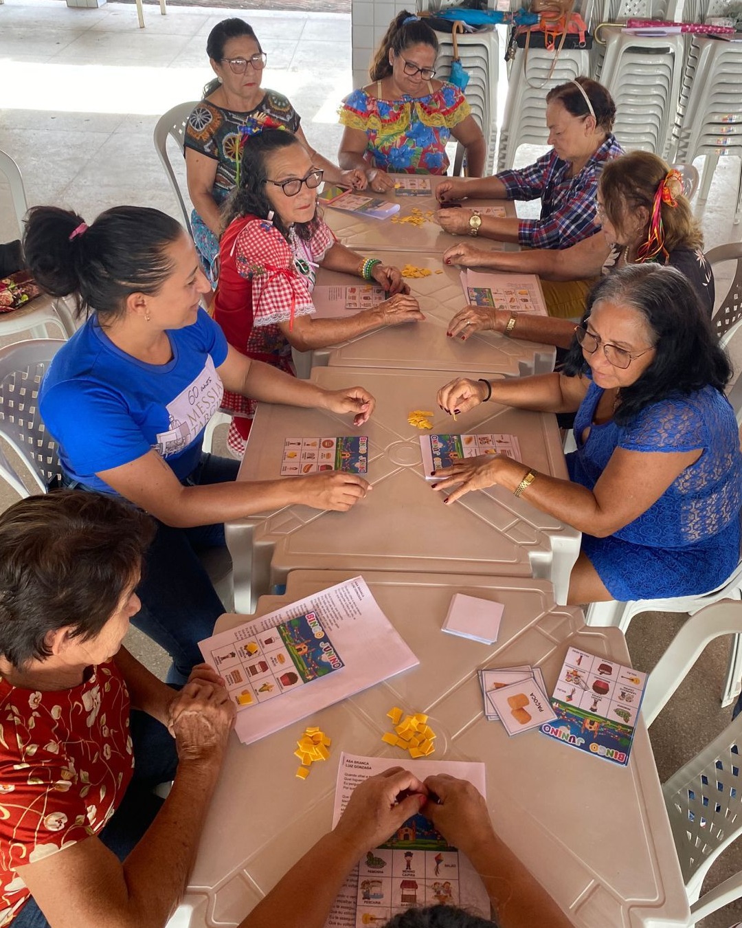 PREFEIURA REALIZA MAIS UM NCONTRO DO GRUPO "MENTE ATIVA"