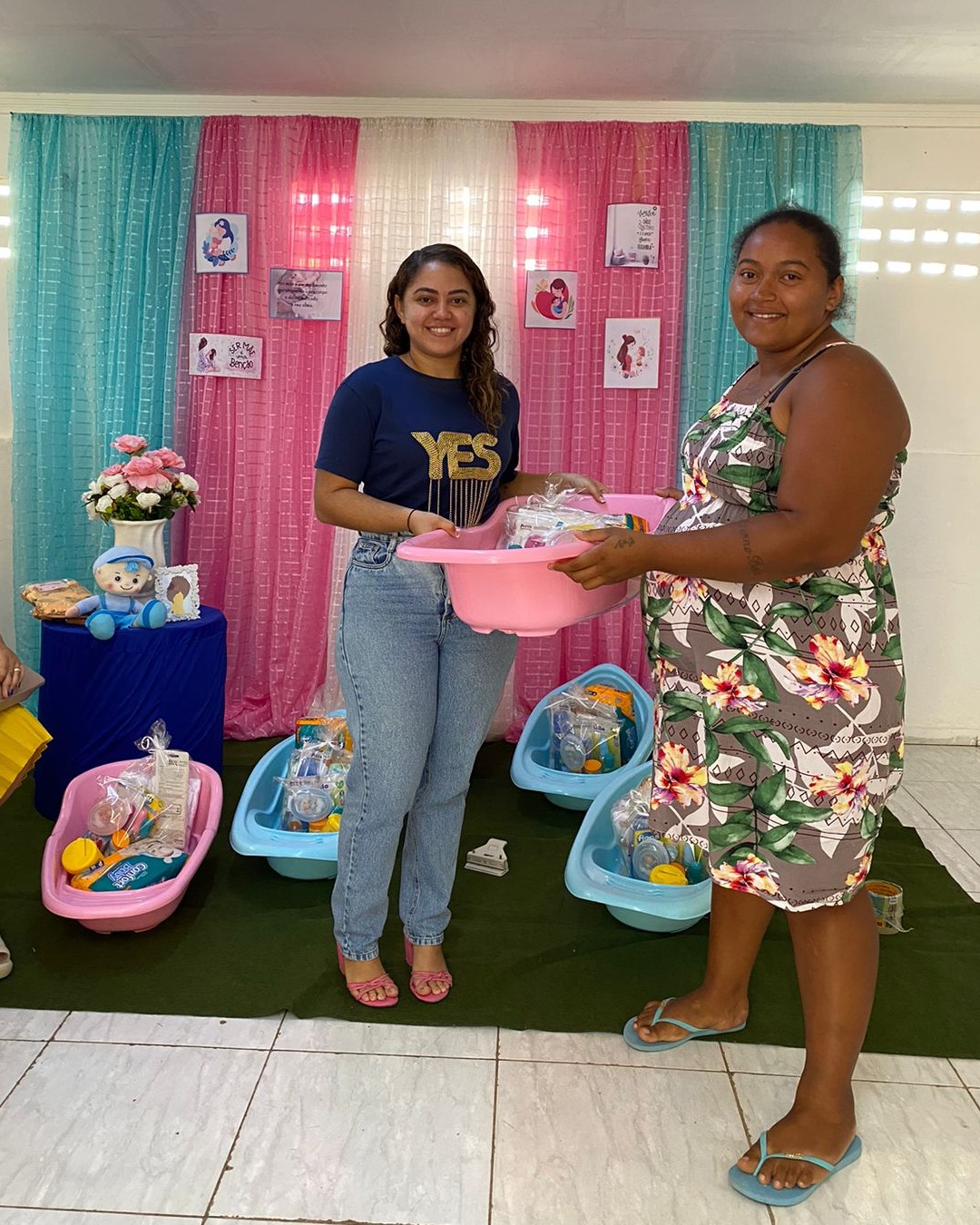 PREFEITURA REALIZA MAIS UM ENCONTRO COM AS GESTANTES DO GRUPO "NASCER BEM"