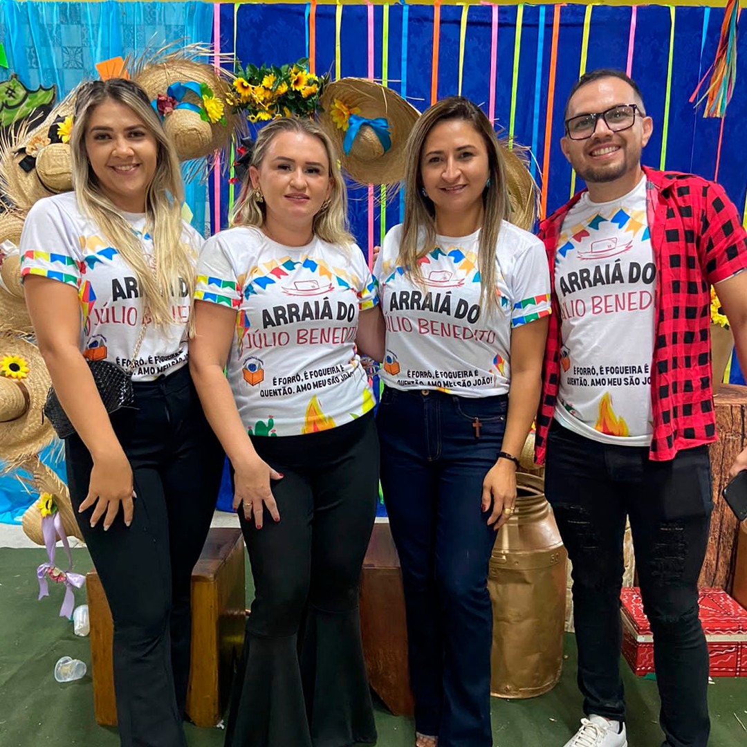 PREFEITURA REALIZA SÃO JOÃO DA ESCOLA MUNICIPAL PROF. JÚLIO BENEDITO