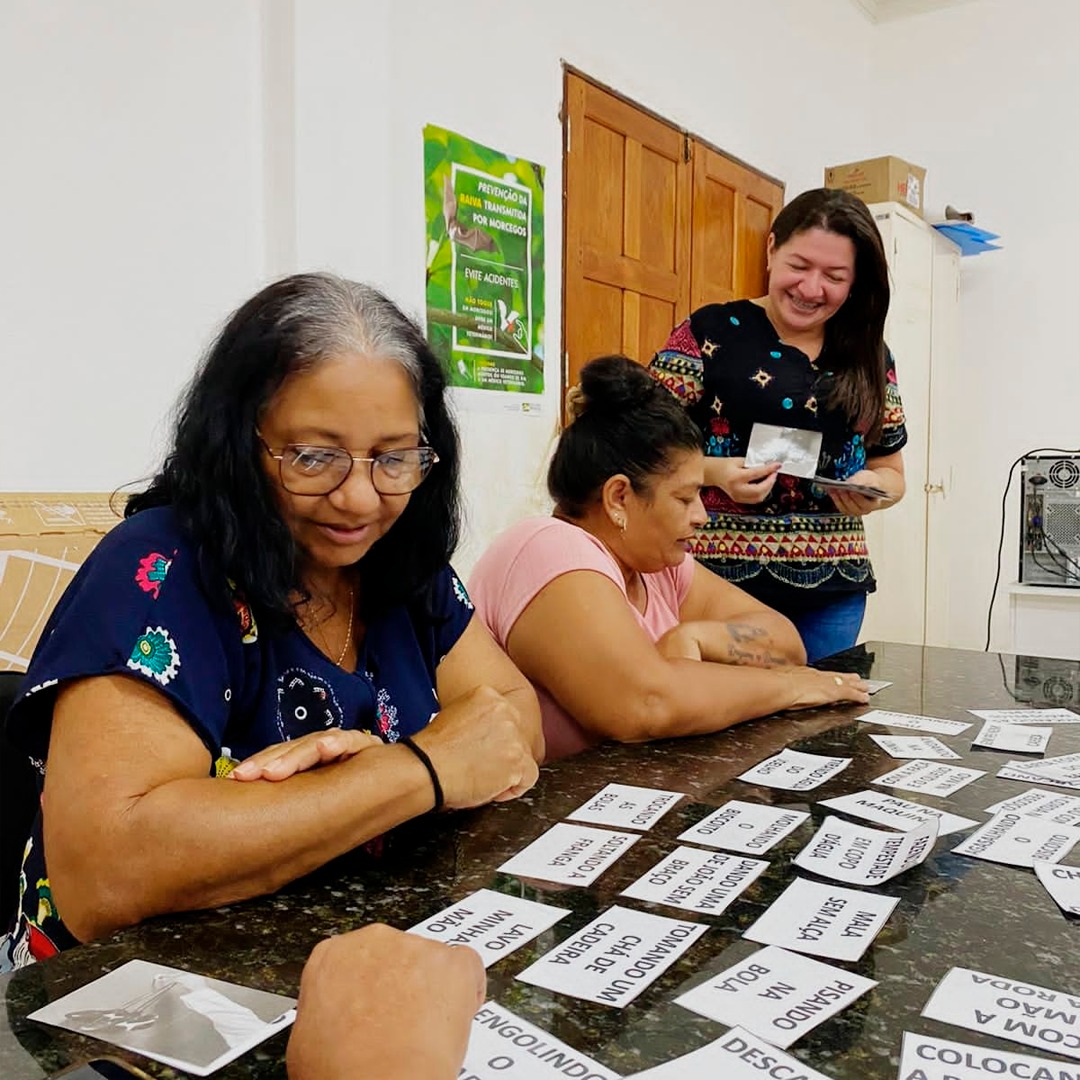 SECRETARIA DE SAÚDE REALIZA MAIS UMA REUNIAO DO GRUIPO "MENTE ATIVA"