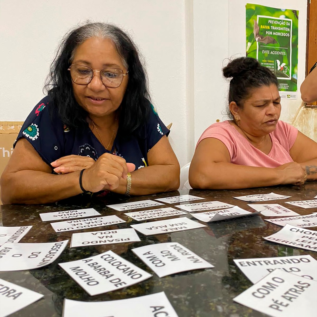 SECRETARIA DE SAÚDE REALIZA MAIS UMA REUNIAO DO GRUIPO "MENTE ATIVA"