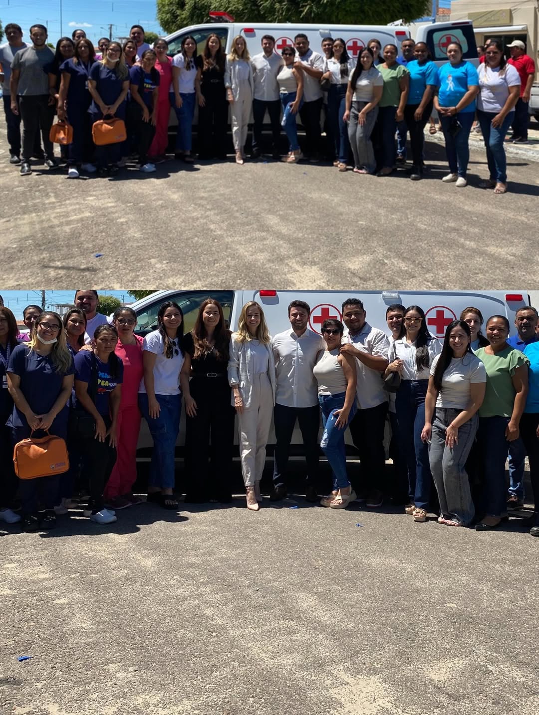 Saúde reforçada: Messias Targino recebe ambulância e veículo para ampliar atendimento à população