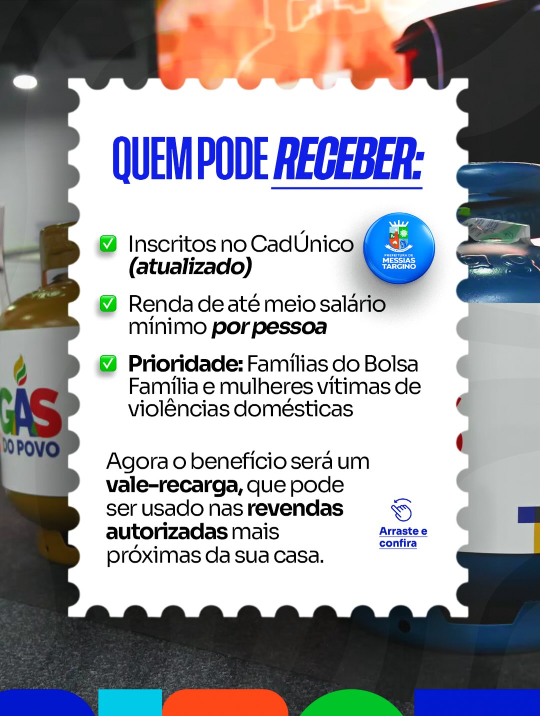 GÁS DO POVO: saiba se você tem direito!
