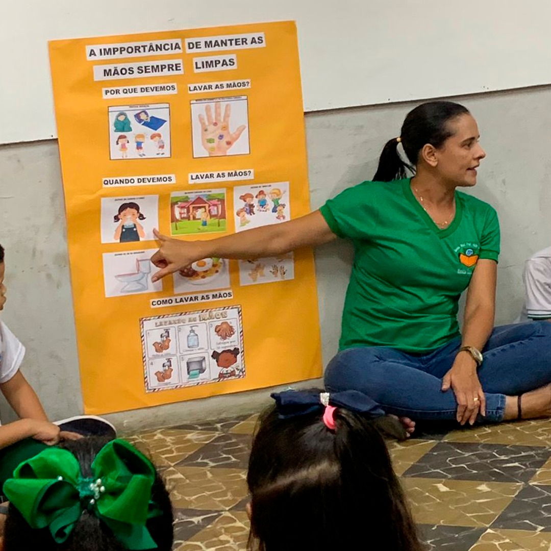 PROGRAMA DE LAVAGEM DE MÃOS E HIGIENE NA PRÉ-ESCOLA E SÉRIES INCIIAIS DO ENSINO FUNDAMENTAL