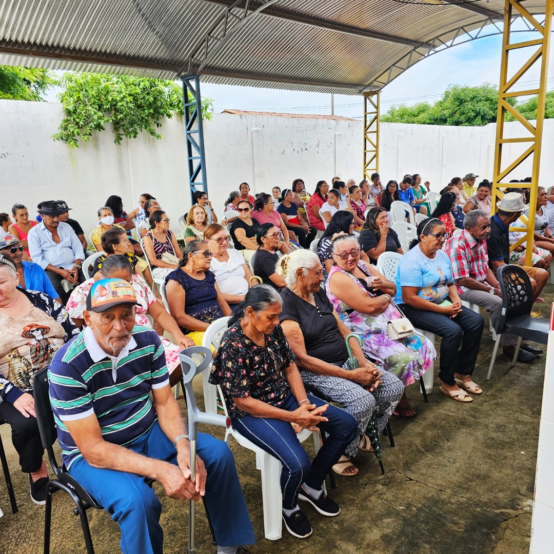 GRUPO DE IDOSOS DE MESSIAS TARGINO INICIA OS ENCONTROS COM MUITA ALEGRIA