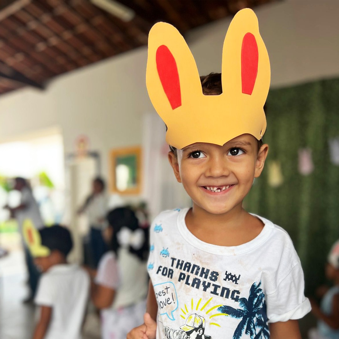 PREFEITURA REALIZA CELEBRAÇÃO DA PÁSCOA NA CRECHE MUNICIPAL MARIA CÂNDIDA DA CONCEIÇÃO