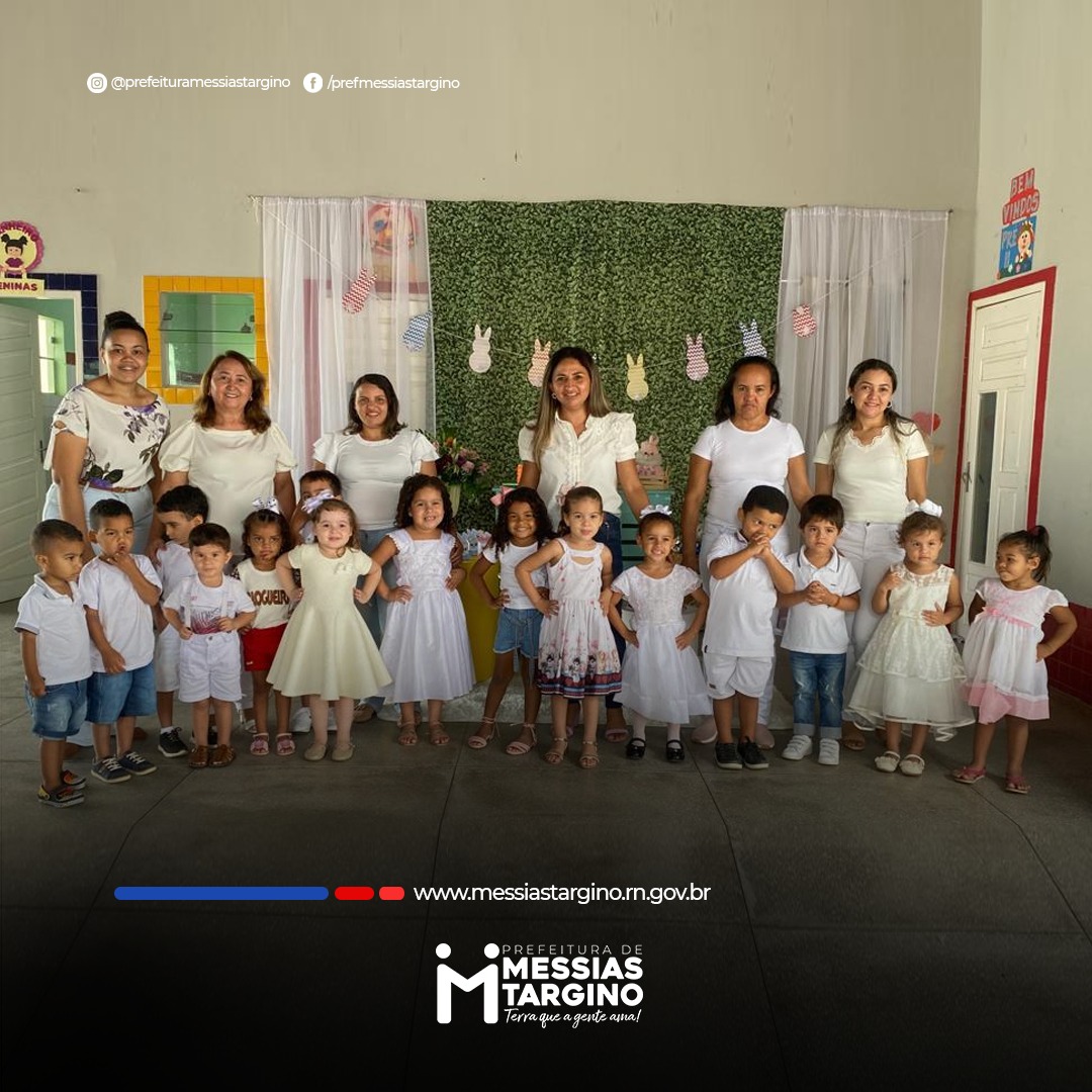 PREFEITURA REALIZOU FESTA DE PÁSCOA PARA TODA REDE MUNICIPAL DE ENSINO