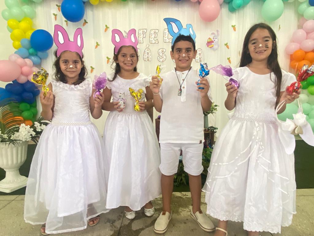 PREFEITURA REALIZOU FESTA DE PÁSCOA PARA TODA REDE MUNICIPAL DE ENSINO