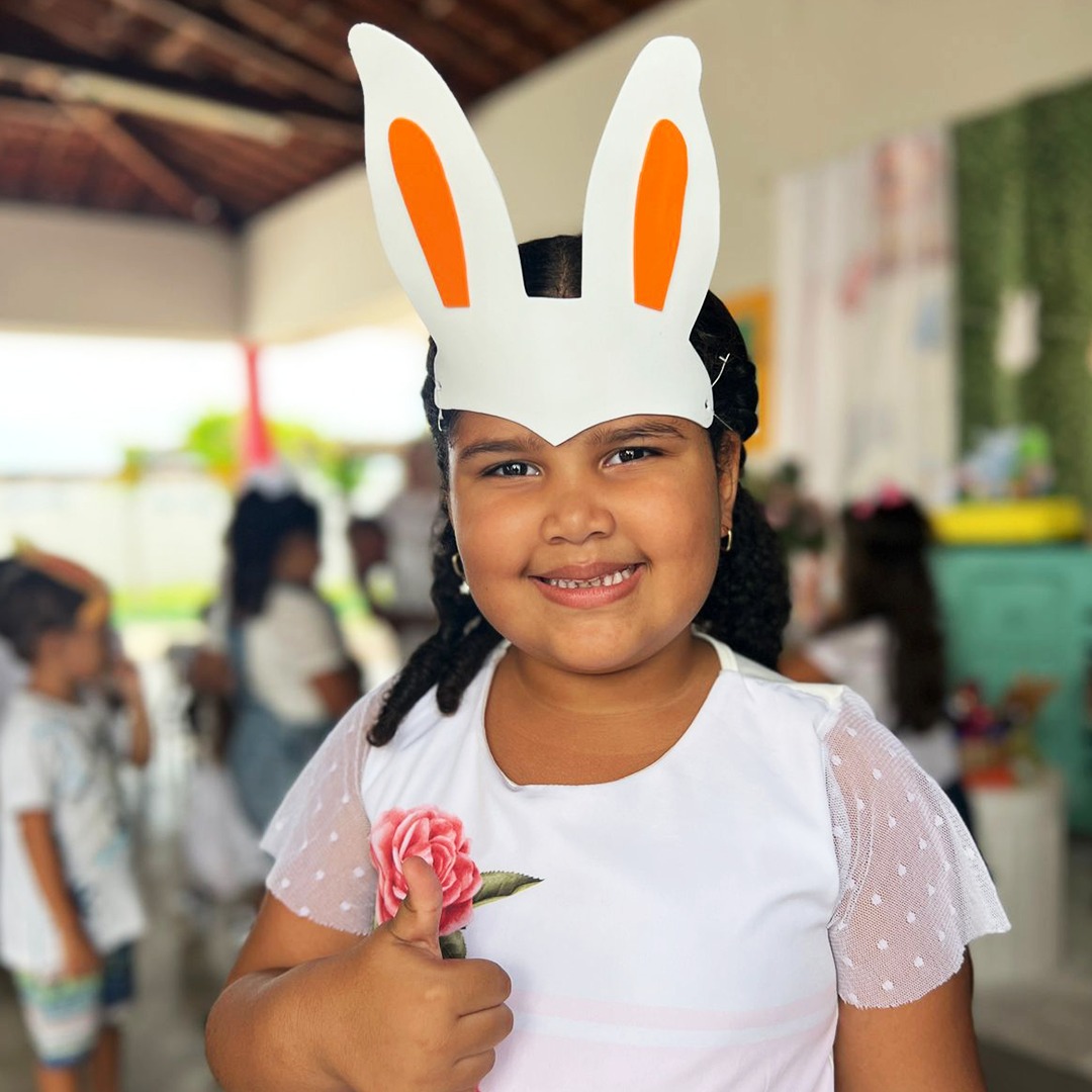 PREFEITURA REALIZA CELEBRAÇÃO DA PÁSCOA NA CRECHE MUNICIPAL MARIA CÂNDIDA DA CONCEIÇÃO