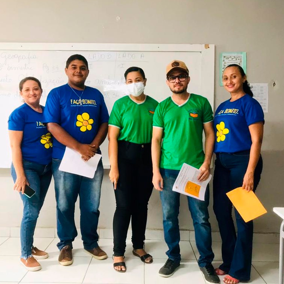 SETOR DE EDUCAÇÃO, CMDCA E COSNELHO TUTELAR REALIZAM AÇÃO DO "18 DE MAIO" NA ESCOLA MUNICIPAL PROF. JÚLIO BENEDITO