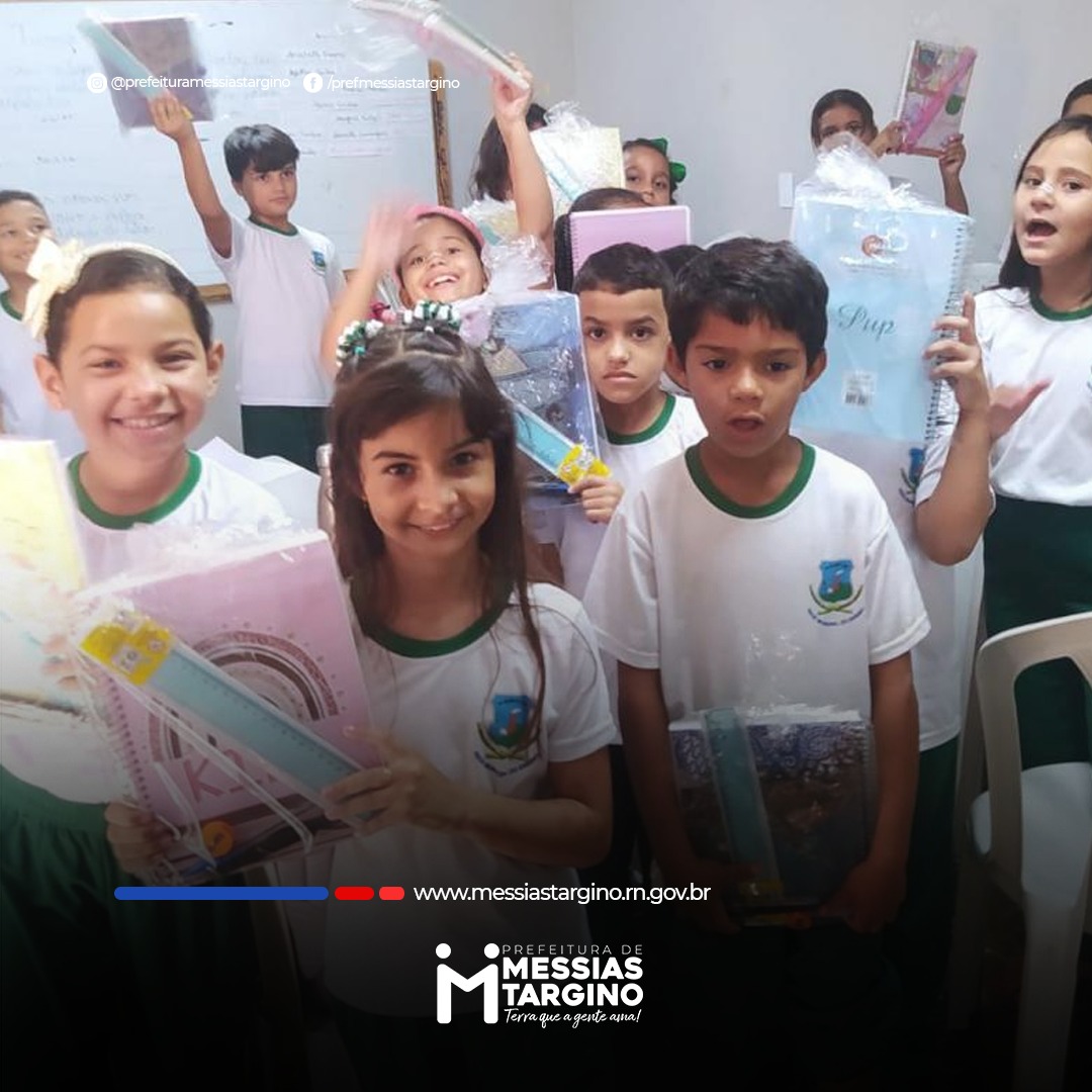 PREFEITURA REALIZA ENTREGA DE KITs ESCOLARES PARA REDE MUNICIPAL DE ENSINO
