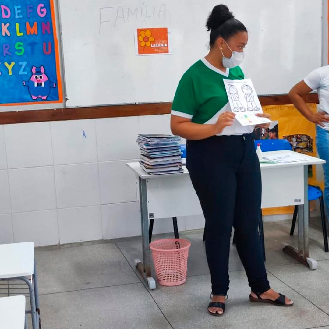 CRECHE MUNICIPAL MARIA CÂNDIDA DA CONCEIÇÃO TAMBÉM REALIZA AÇÃO DO "18 DE MAIO"