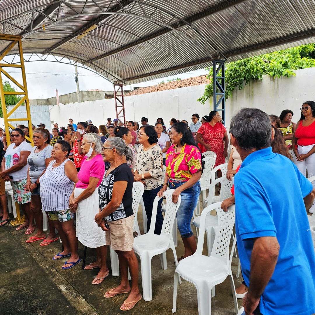 GRUPO DE IDOSOS DE MESSIAS TARGINO INICIA OS ENCONTROS COM MUITA ALEGRIA