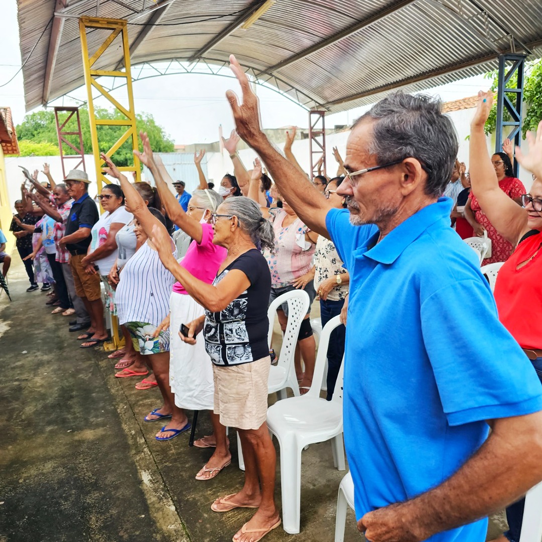 GRUPO DE IDOSOS DE MESSIAS TARGINO INICIA OS ENCONTROS COM MUITA ALEGRIA