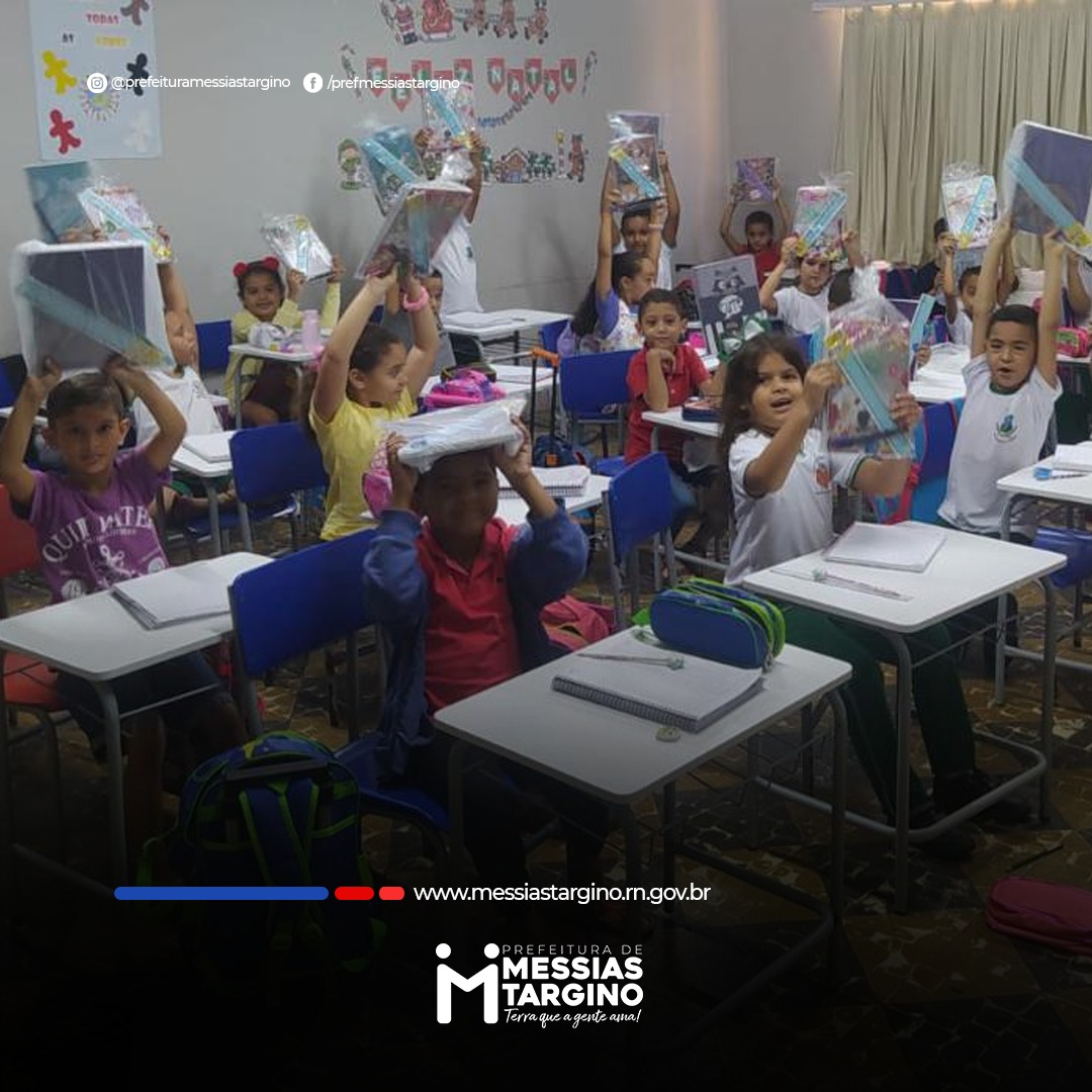 PREFEITURA REALIZA ENTREGA DE KITs ESCOLARES PARA REDE MUNICIPAL DE ENSINO
