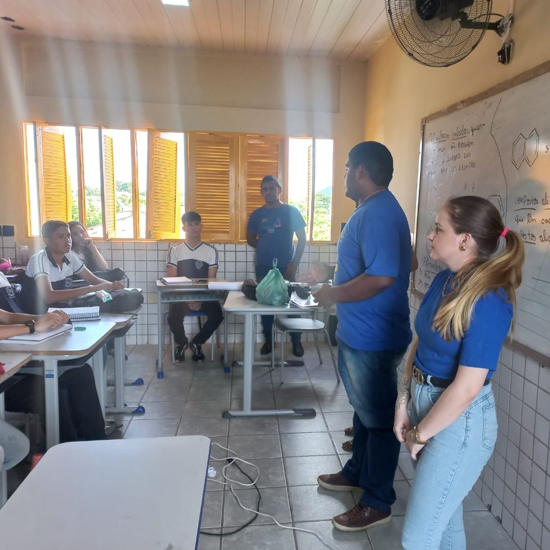 ESCOLA ESTADUAL OTONIEL TOMAZ DE ALMEIDA TAMBÉM REALIZA ATIVIDADE SOBRE 18 DE MAIO