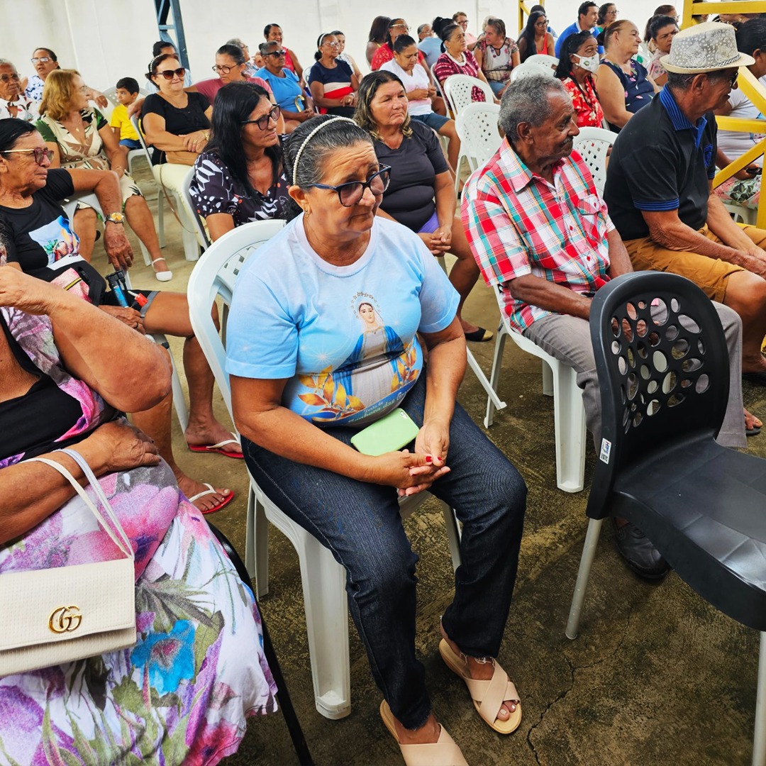 GRUPO DE IDOSOS DE MESSIAS TARGINO INICIA OS ENCONTROS COM MUITA ALEGRIA