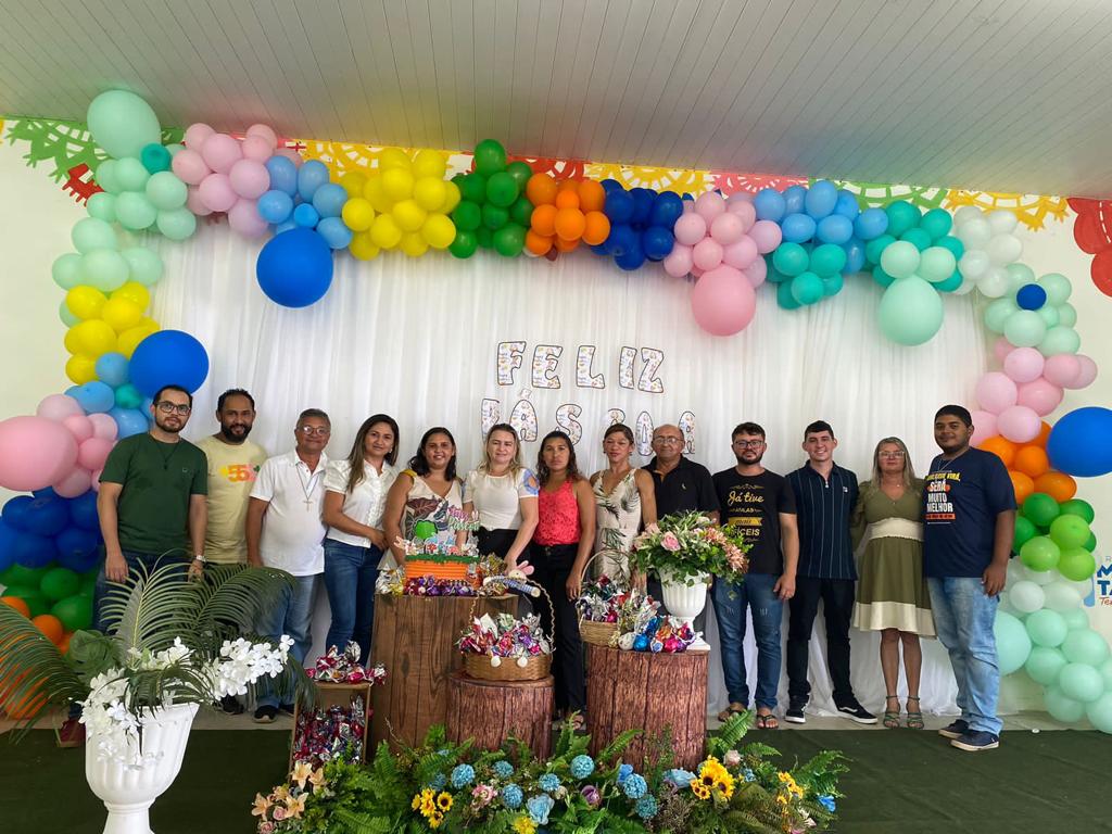 PREFEITURA REALIZOU FESTA DE PÁSCOA PARA TODA REDE MUNICIPAL DE ENSINO