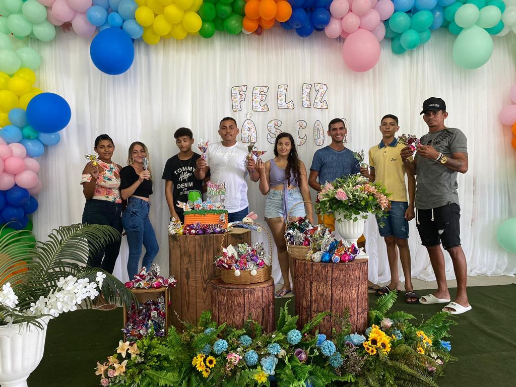 PREFEITURA REALIZOU FESTA DE PÁSCOA PARA TODA REDE MUNICIPAL DE ENSINO