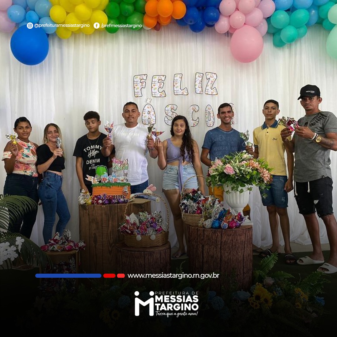 PREFEITURA REALIZOU FESTA DE PÁSCOA PARA TODA REDE MUNICIPAL DE ENSINO