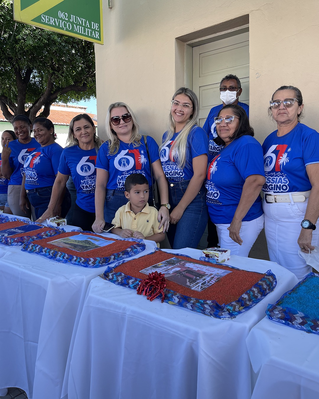 MESSIAS TARGINO CELEBRA 61 ANOS COM O TRADICIONAL BOLO DE 61 METROS