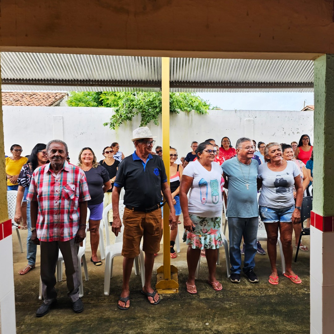 GRUPO DE IDOSOS DE MESSIAS TARGINO INICIA OS ENCONTROS COM MUITA ALEGRIA