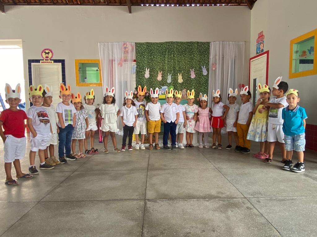 PREFEITURA REALIZOU FESTA DE PÁSCOA PARA TODA REDE MUNICIPAL DE ENSINO