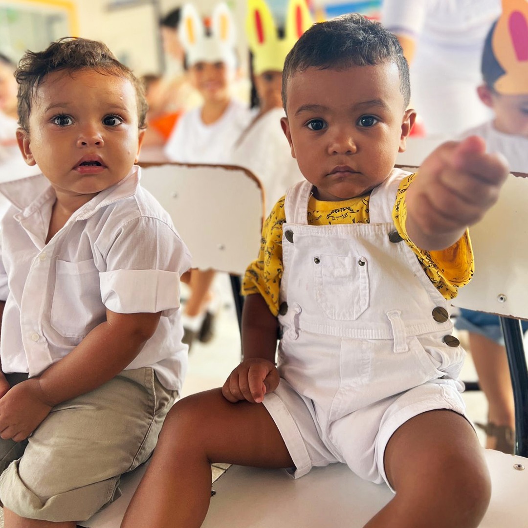 PREFEITURA REALIZA CELEBRAÇÃO DA PÁSCOA NA CRECHE MUNICIPAL MARIA CÂNDIDA DA CONCEIÇÃO